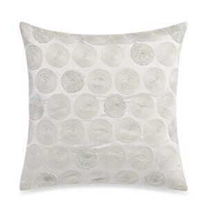 NWOT Barbara Barry Modern Dot Beads Square Throw Pillow